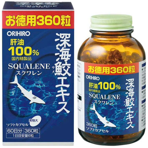 Thuốc hỗ trợ chống lão hoa SQUALENE